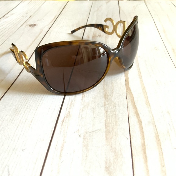 D&G Chunky BIG Wrap Around Sunglasses with Bling - Picture 2 of 10